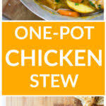Cook, covered, 30 minutes more or until the vegetables are tender. One Pot Chicken Stew The Easiest Stew Ever Little Broken