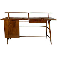 Architectural Desk By Paul Mccobb Furniture Walnut Writing Desk Top Furniture