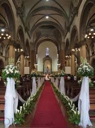 Church Wedding Decoration Philippines Photograph Wedding F Church Wedding Decorations Wedding Church Aisle Wedding Decor Elegant