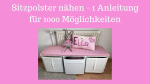 So machst du aus deinem ikea kallax regal eine coole. Sitzpolster Nahen 1 Anleitung Fur 1000 Moglichkeiten Youtube