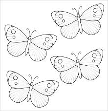 Butterfly Template 9 Free Pdf Download Butterfly Template Bird Template Butterfly Printable Template