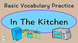 In The Kitchen Basic Vocabulary Practice Mark Kulek Esl Youtube