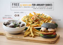 (dates in red are long weekends). Myburgerlab Free Burger Set Nacho Libre For January Babies Minimum Purchase 3 Burger Sets Until 31 January 2017