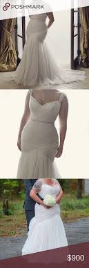 Casablanca Freesia Style 2234 Wedding Drrss Plus Size Tag Size 24 Fits Like 22 20 Adjustable Corset Bodice Altera Cheap Wedding Dress Casablanca Dress Wedding