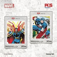 Use it in your personal projects or share it as a cool sticker on whatsapp, tik tok, instagram, facebook messenger, wechat, twitter or in other messaging apps. Pos Malaysia Has Just Launched A Marvel Ous Limited Edition Stamp Series Nestia