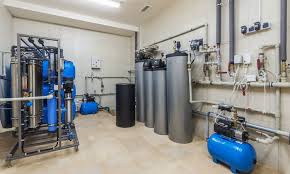 A cold water line for outdoor water hose bibbs or other outdoor uses is taken off of the system ahead of all water treatment filters and equipment, but all water entering the building flows first through the water treatment system such as a water softener or if neede a water disinfection system. Step By Step Guide On How To Install A Water Softener In A Pre Plumbed House The Architects Diary