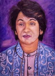 Mr. Chuckles" 10x18 Acrylic