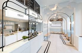 Milk Train Arrives In London S Covent Garden In Art Deco Playfulness Yatzer Retail Interior Design Store Design Interior Bar Design Restaurant