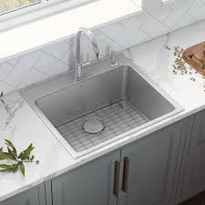 ruvati 25 x 22 inch drop in topmount