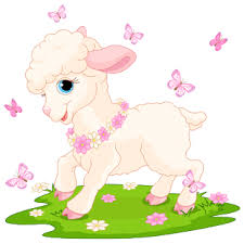 Pin By أبو مريم الفقير On Sheep And Sand Dollar Art Easter Lamb Kids Poster Butterfly Illustration