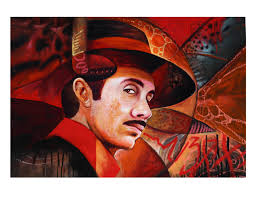 Edward James Olmos "El Pachuco" Acrylic