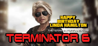 Linda hamilton's sarah connor stands tall and ready for action in the latest poster for terminator: Happy Birthday To Linda Hamilton The One And Only Sarah Connor Theterminatorfans Com