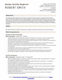 Quality Engineer Resume Samples Qwikresume