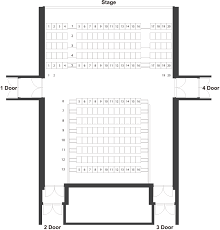 Small Hall Seating Chart Hall Info Meguro Persimmon Hall