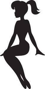 Black And White Silhouette Cake Clipart Image Result For Women Silhouette Sitting Vector Silhouette Kuchen Frau Silhouette Geburtstagskuchen Frauen