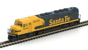 N Scale - Athearn - 16826 - Locomotive, Diesel, EMD FP45 - Santa ...