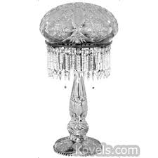 Cut Glass, Lamp, Florence Star, Meriden, American Brilliant