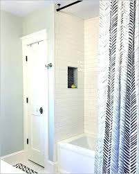 Unbelievable Ceiling Mount Curtain Rods Shower Rod Installation On Tile A Fresh Best Ceiling Mo Bathroom Shower Curtains Shower Remodel Bathroom Remodel Shower