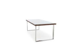 A wooden dining table would be a good choice to go with, as it is the most basic and aesthetically pleasing one of the lot. Chennai Dining Table With U Shaped Legs Furniture Village