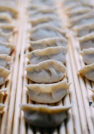 Pork Chive Dumplings And Homemade Dumpling Wrappers Recipe Pork And Chive Dumplings Homemade Dumplings Food