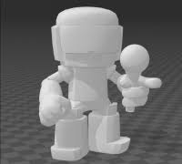 Pixel art of tankman made by moawling. Friday Night Toy 3 By 3d Models To Print Yeggi