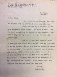 Letters are of two types: Translation Of Gandhiji S Letter In Gujarati To Dwarkadas In Reply To Dwarkadas Letter Written On 8 December 1947 Sast 208 Doing Research