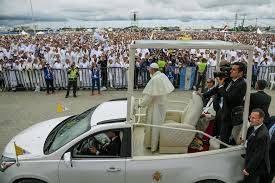 Pope Francis left with black eye and ...