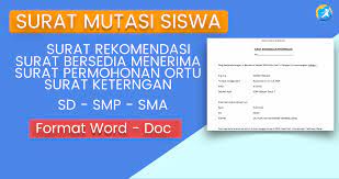 Kurikulum ini dikembangkan berdasarkan prinsip bahwa peserta didik memiliki posisi sentra untuk mengembangkan kompetensinya dakam mencapai visi, misi dan tujuan yang telah digariskan oleh madrasah dengan mengacu pada standar isi (si) dan standar kompetensi lulusan (skl) serta berpedoman pada panduan yang disusun oleh badan standar nasional. Contoh Surat Mutasi Siswa Untuk Sd Smp Sma Format Doc Katulis