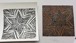 Weitere ideen zu stoffe ideen, linolschnittdrucke, linolschnitt. Weihnachtskarten Mit Linoldruck Maschinenquilten Bernina Blog