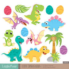 Cute Dinosaur Digital Clipart Cute Dinosaur Digital Clip Art Clip Art
