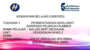 Semakin terpencil duduknya di ceruk desa. Kemahiran Belajar Gkb1053