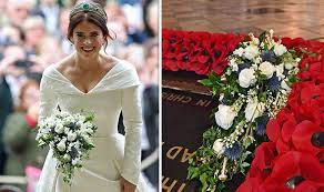 Bouquets arranged in vases or planters for home decor can be arranged in either traditional or beach wedding bouquet. Royal Wedding Eugenie Follows Royal Tradition By Leaving Bouquet On Westminster Abbey Tom Royal News Express Co Uk