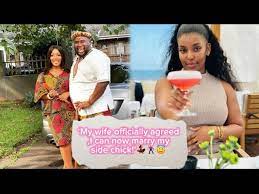 Comedian Felix Hlophe to wed his sidechick Ayanda in September after wife  Tracy gave him a go ahead - YouTube