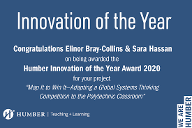 2020 Humber Innovation of the Year Winner