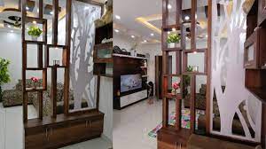 Fabulous partition living room interior design tv wall. Beautiful Partition Design For Living Room And Dining Hall My Home Tour Youtube