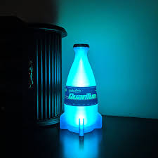 Nuka Cola Quantum Bottle Lamp Fallout 76 In 2021 Nuka Cola Quantum Nuka Cola Bottle Bottle Lamp