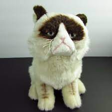 Grumpy Cat Gund 9 Plush Stuffed Animal 23cm 4040133 Gund Grumpy Cat Plush Plush Stuffed Animals Grumpy Cat