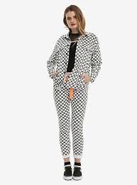 Black And White Checkered Denim Jacket Dickies Grey White Checkered Denim Jacket Denim Jacket Workwear Brands Jackets