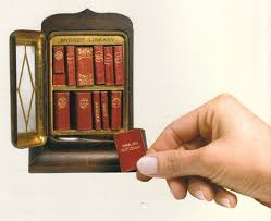 Miniature Books Midget Library Miniature Books Miniatures Mini Books