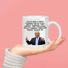 Funny 45th wedding anniversary gifts. Home Garden Funny 45th Anniversary Husband Trump Mug 45 Years Anniversary Gifts For Him Mugs