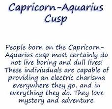 Zodiac sign is aquariusread the full article. The Cusp Of Mystery And Imagination Capricorn Aquarius Cusp Capricorn Quotes Cusp Signs