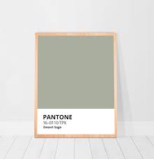 Pantone Sage Color Print Digital Download Sage Green Poster Etsy Sage Green Walls Sage Green Paint Color Sage Green Paint