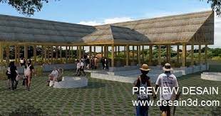 Preview Desain 3d Cafe Bambu Konsep Gambar Cafe Dan Restoran Berbahan Bambu Sesuai Permintaan Customer Dengan Improve Desain Dari Kita Desain Bambu Interior