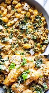 Creamy Pumpkin Sausage Gnocchi Recipe Pumpkin Recipes Dinner Italian Dinner Recipes Instant Pot Dinner Recipes