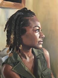 Where Y'Art Works | "Mychele in the Light" by Nancy Rowe