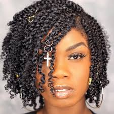 Women with afro hair can rock this natural hairstyles by 2 strand twisting the anterior sections of hair back into two strand twist out with layers over each of them. 13 Killer Kinky Twist Hairstyles Trending On Instagram