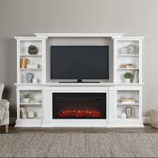 This makes it very easy to add a beautiful. Monte Vista Media Electric Fireplace In White 107 625l X 17 75w X 7h On Sale Overstock 29047740
