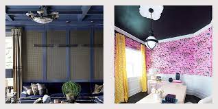 The room just has so much going on that it's just screaming for white walls in my opinion. How To Paint Your Ceiling Perfect The Painted Ceiling Trend