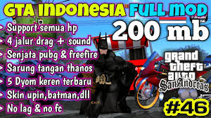 Sa almost no different from structure files on your pc. Download Game Gta Sa Lite Android Mod Indonesia Intrimer25 Montana