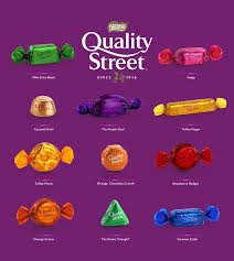3d Quality Street Chocolates Toffees Packaging On Behance In 2020 Quality Streets Chocolates Quality Street Chocolate Toffee